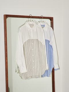 TODAYFUL/Layered Stripe Shirts/シャツ/ブラウス